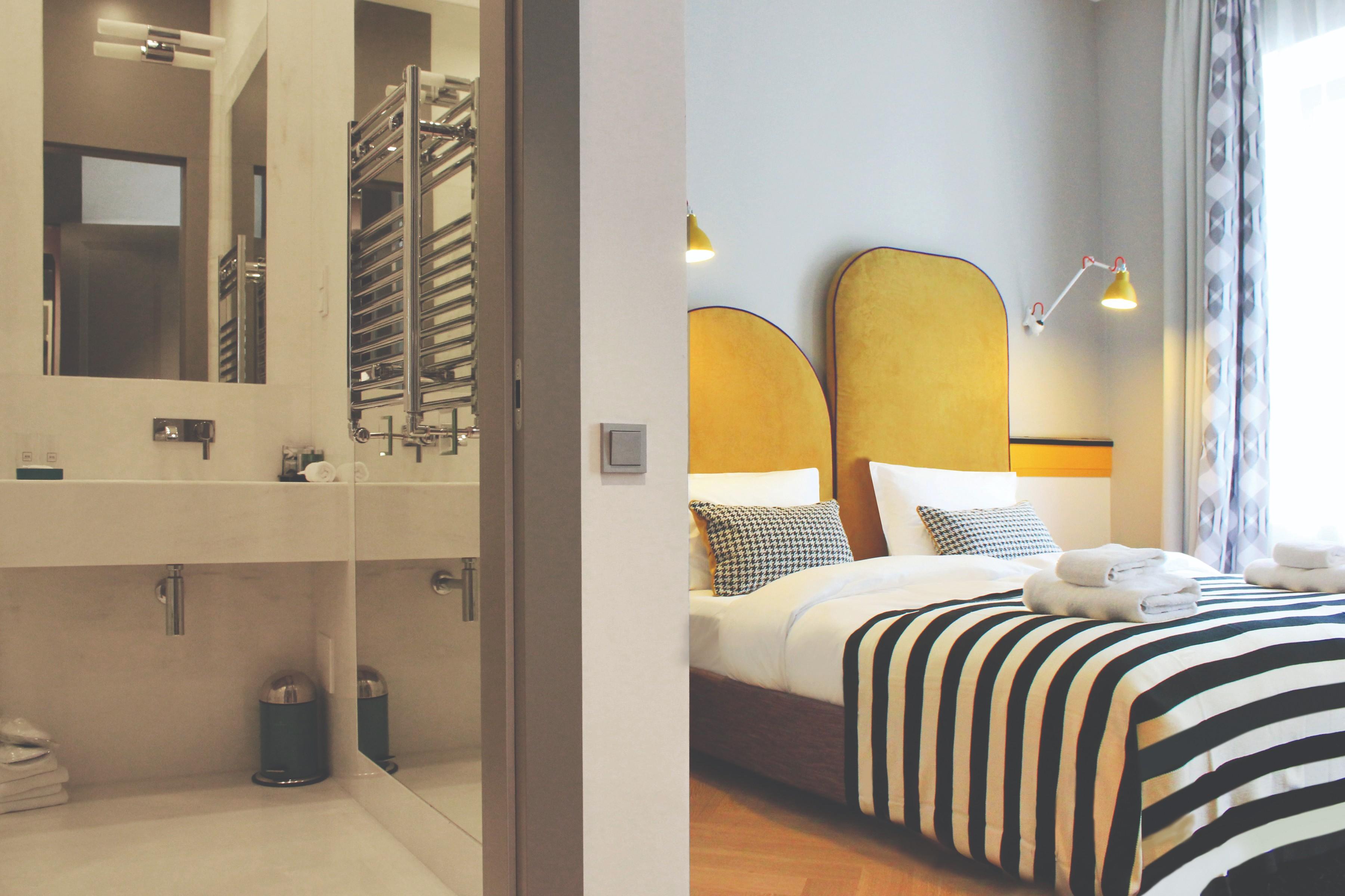 H15 Boutique Hotel, Warsaw, A Member Of Design Hotels Bagian luar foto A room at the hotel
