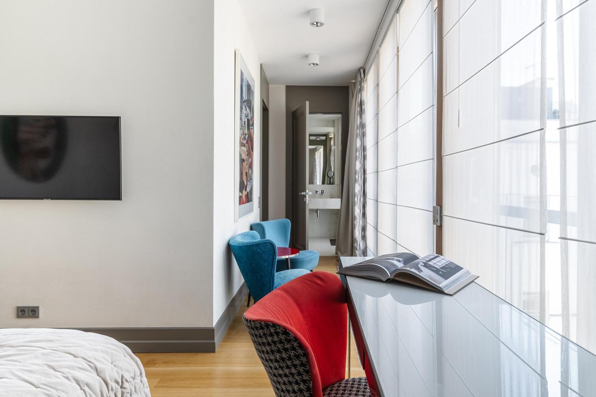 H15 Boutique Hotel, Warsaw, A Member Of Design Hotels Bagian luar foto A room at the hotel