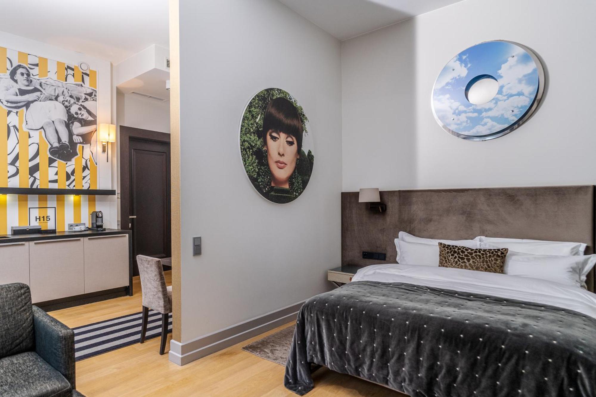 H15 Boutique Hotel, Warsaw, A Member Of Design Hotels Bagian luar foto A room at the Hotel